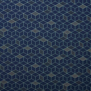 Wolf-Gordon Basis Bright Navy 3D Blue Upholstery Fabric