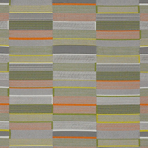 Momentum Textiles Upholstery Fabric Modern Stripe Boxcar Tundra