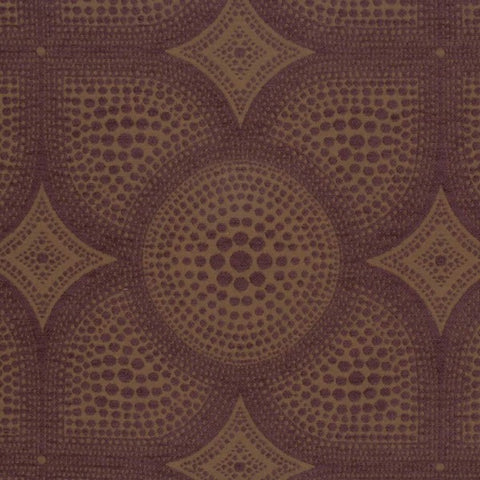 Remnant of Arc-Com Constantine Eggplant Upholstery Fabric