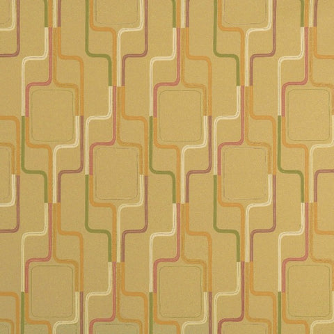 Fabric Remnant of Arc-Com Daytona Butterscotch Yellow Upholstery Vinyl
