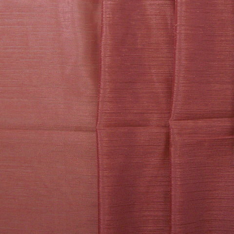 Drapery Fabric Streaked Organza Silk Look Rouille Toto Fabrics