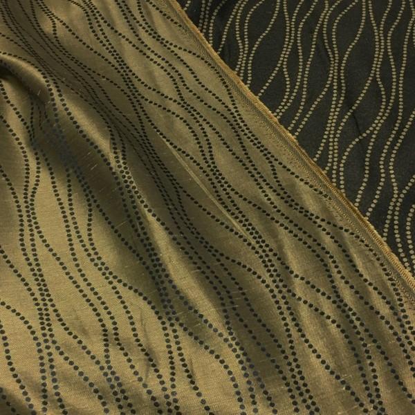Swavelle Mill Creek Drapery Fabric Stripe Willow Bronze Toto Fabrics