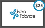 Toto Fabrics Gift Card