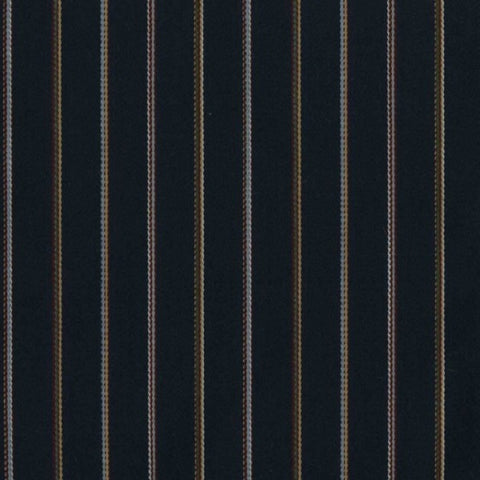 Designtex Fabrics Upholstery Fabric Striped Blue Wool Gramercy Navy