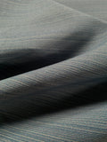 Horizon Skyline Textured Stripe Blue Upholstery Fabric