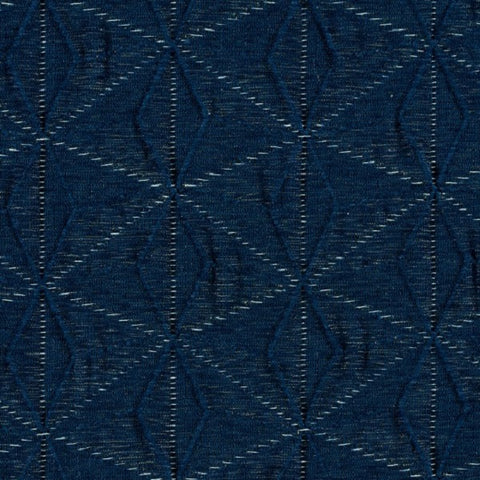 Designtex Kami Indigo Blue Upholstery Fabric 3874 401