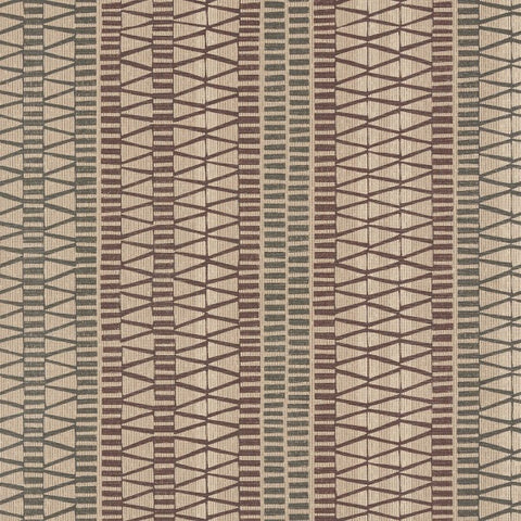 Remnant of Arc-Com Kuba Cocoa Upholstery Vinyl