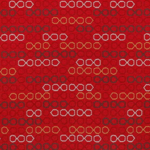Momentum Lens Crimson Upholstery Fabric