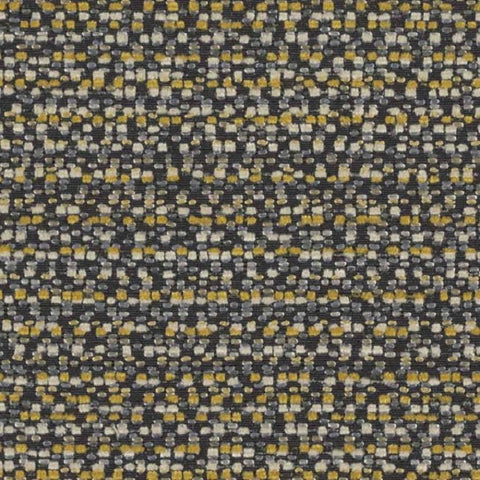 Fabric Remnant of Designtex Modern Tweed Saffron Upholstery Fabric