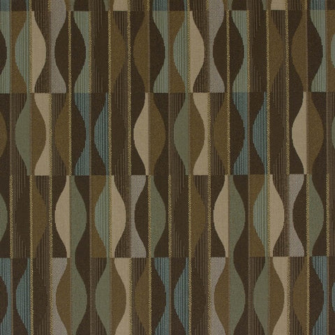 Arc-Com Fabrics Upholstery Fabric Neutral Abstract Geometric Murano Lemon Grass