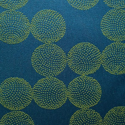  CF Stinson Upholstery Fabric Abstract Starburst Nova Pond