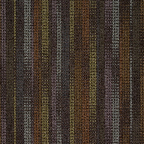 Runner Plot Stipple Strie Brown Fabric Yardage