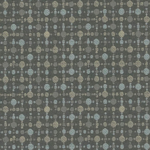 Remnant of Arc-Com Spot on Frog Gray Upholstery Fabric