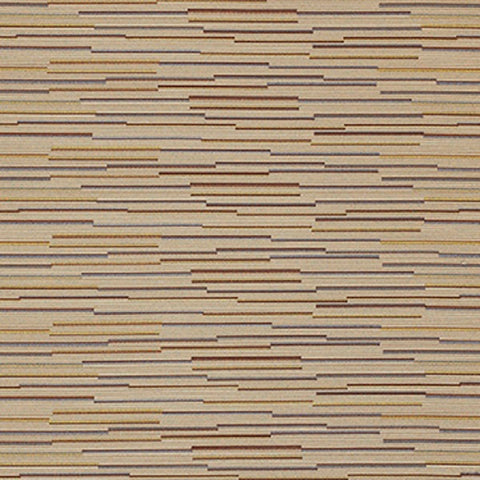 Momentum Strut Chai Irregular Stripe Brown Upholstery Fabric