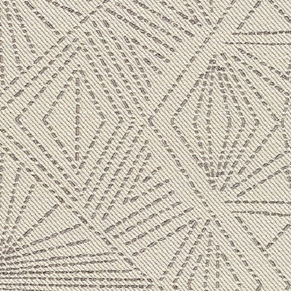 Remnant of Designtex Starburst Creme Gray Upholstery Fabric