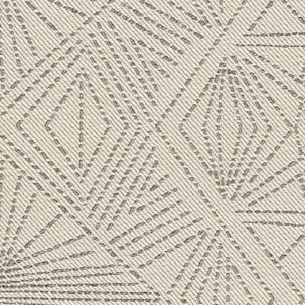 Designtex Upholstery Fabric Geometric Wool Blend Starburst Creme