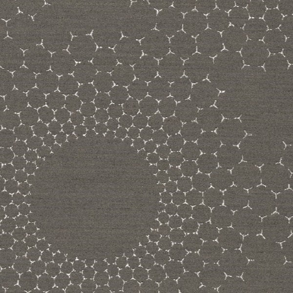 Designtex Sunburst Crater Grey Upholstery Fabric