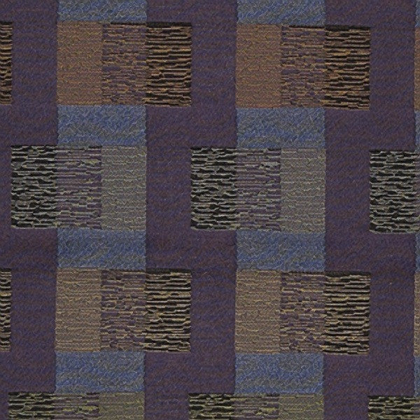 Remnant of Trio Amethyst Purple Upholstery Fabric
