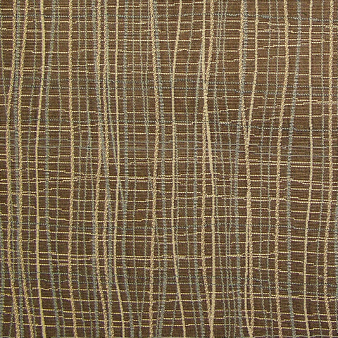 Architex Upholstery Fabric Crypton Wavy Stripe Brook Bark