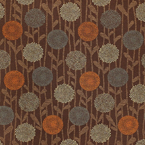 Momentum Textiles Upholstery Fabric Botanical Design Chipper Granache