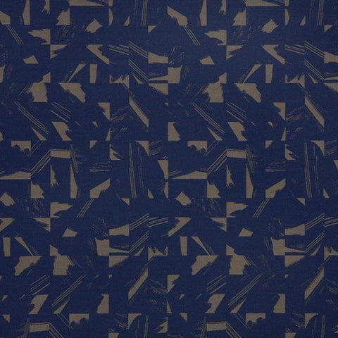 HBF Cutout Ultramarine Sunbrella Blue Upholstery Fabric