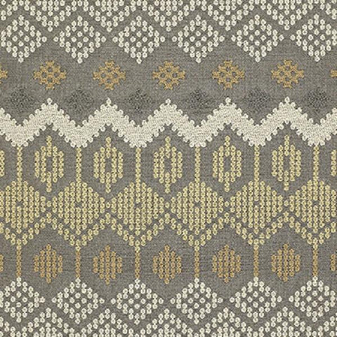 Sina Pearson Folklore 455 Till Modern Gray Upholstery Fabric