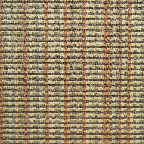 Maharam Fraction Python Striped Vinyl Brown Upholstery Fabric
