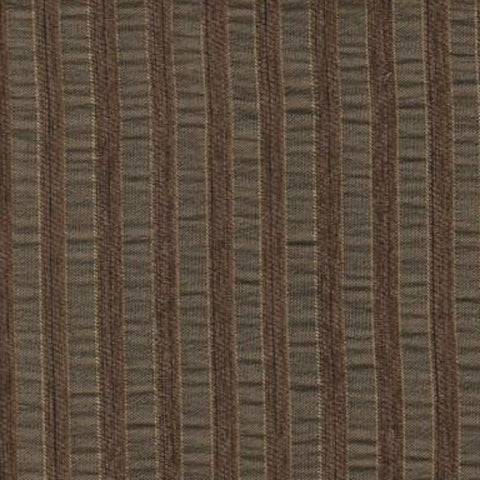 Upholstery Fabric Two-Toned Stripes Hixon Chocolate Toto Fabrics
