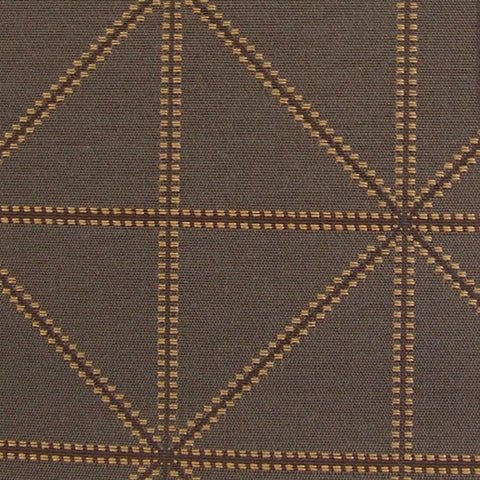 Arc-Com Intersect Storm Modern Geometric Gray Upholstery Fabric