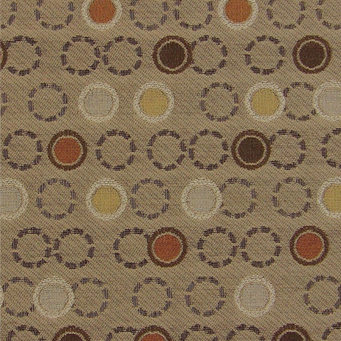Upholstery Fabric Taupe Circles And Rings Ohs Smolder Toto Fabrics