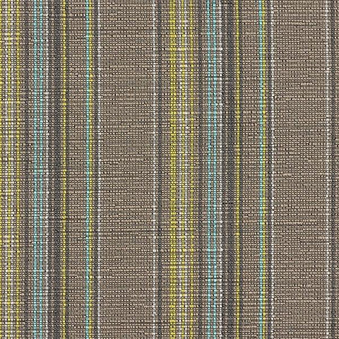 Arc-Com Raya Herb Stripe Brown Upholstery Fabric