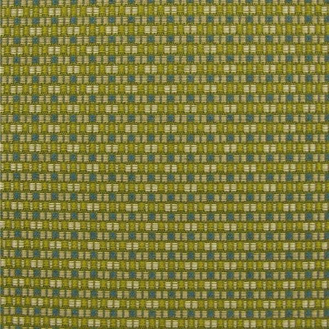 Momentum Redux Key Lime Small Check Design GreenUpholstery Fabric