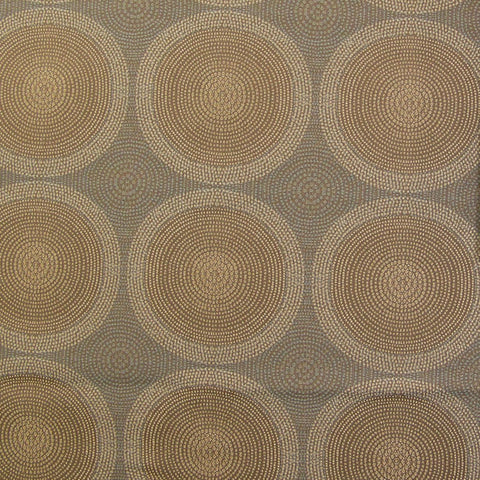 Arc-Com Fabrics Upholstery Fabric Concentric Circles Of Dots Shibori Mist Toto Fabrics