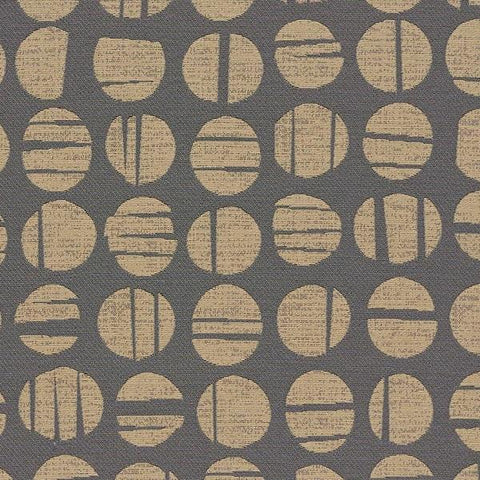 Arc-Com Sundial Stone Geometric Grey Upholstery Fabric