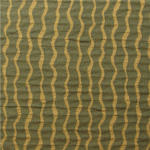 Upholstery Fabric Double Cloth Serpentine Stripe Twiggy