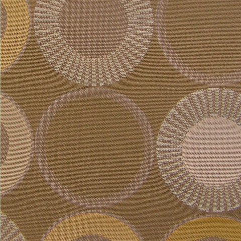 Arc-Com Upholstery Fabric Cricle Design Yoyo Stone Toto Fabrics