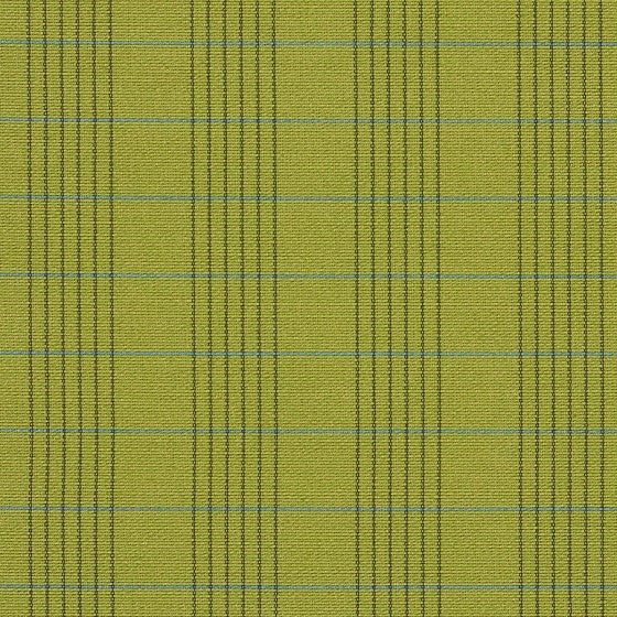 Remnant of Designtex Windowpane Parakeet Upholstery Fabric