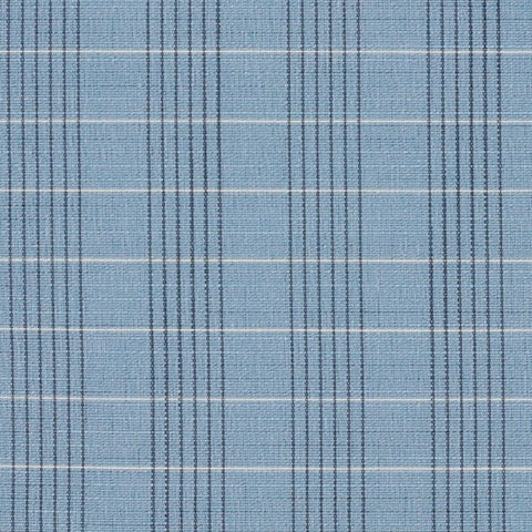 Designtex Fabrics Upholstery Fabric Remnant Windowpane Sky