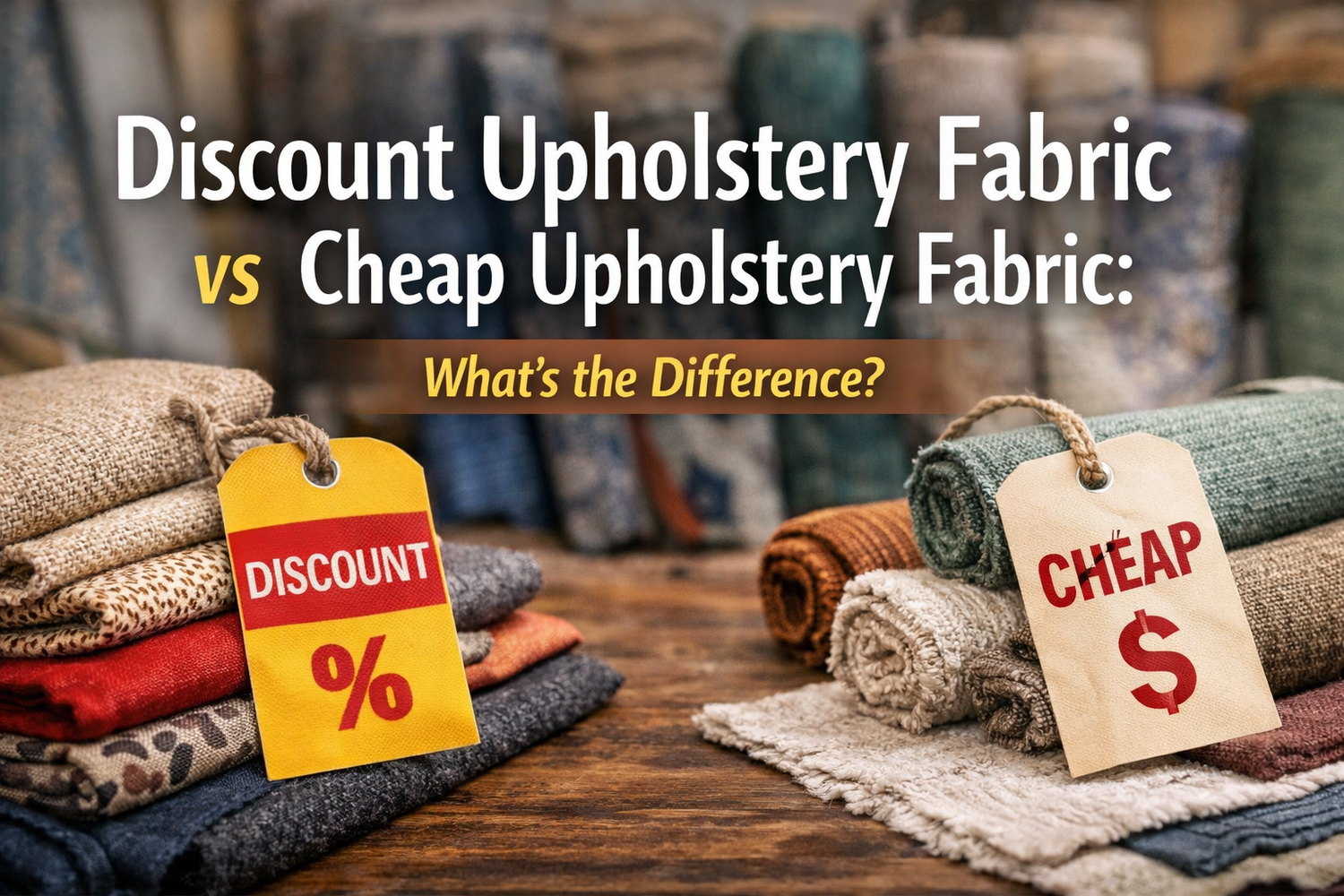 Discount Upholstery Fabric or Cheap Upholstery Fabric