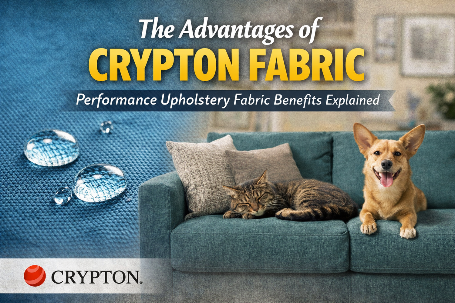 What Is Crypton Fabric? Benefits of Performance Upholstery Fabric Explained