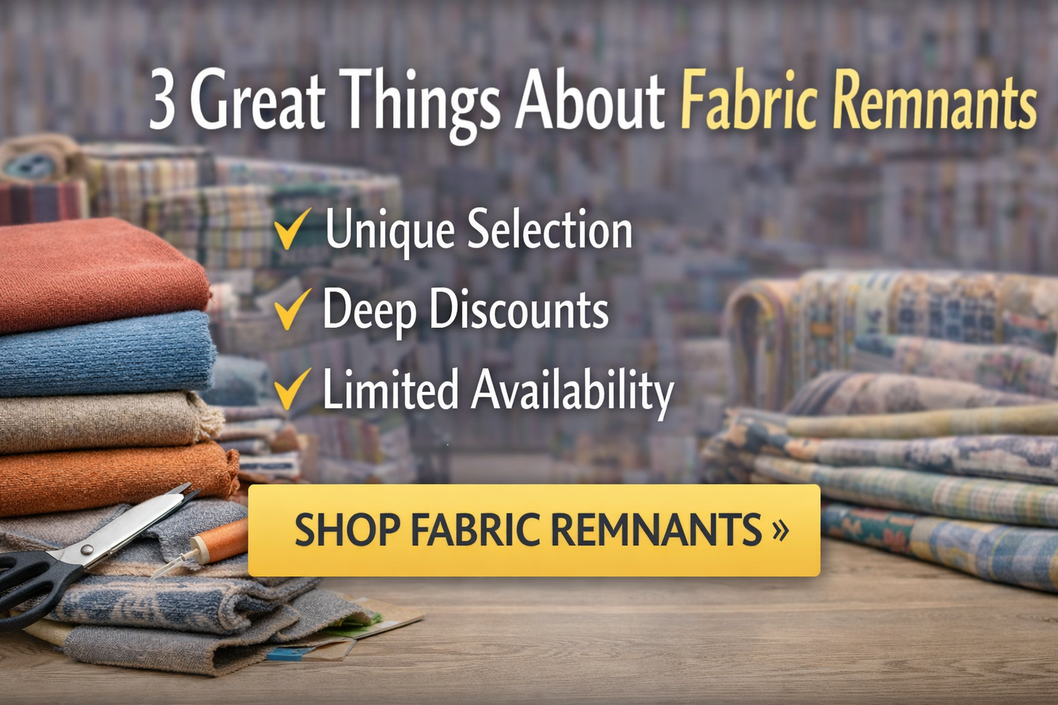 Why Fabric Remnants Are a Great Deal | Save on Upholstery Fabric