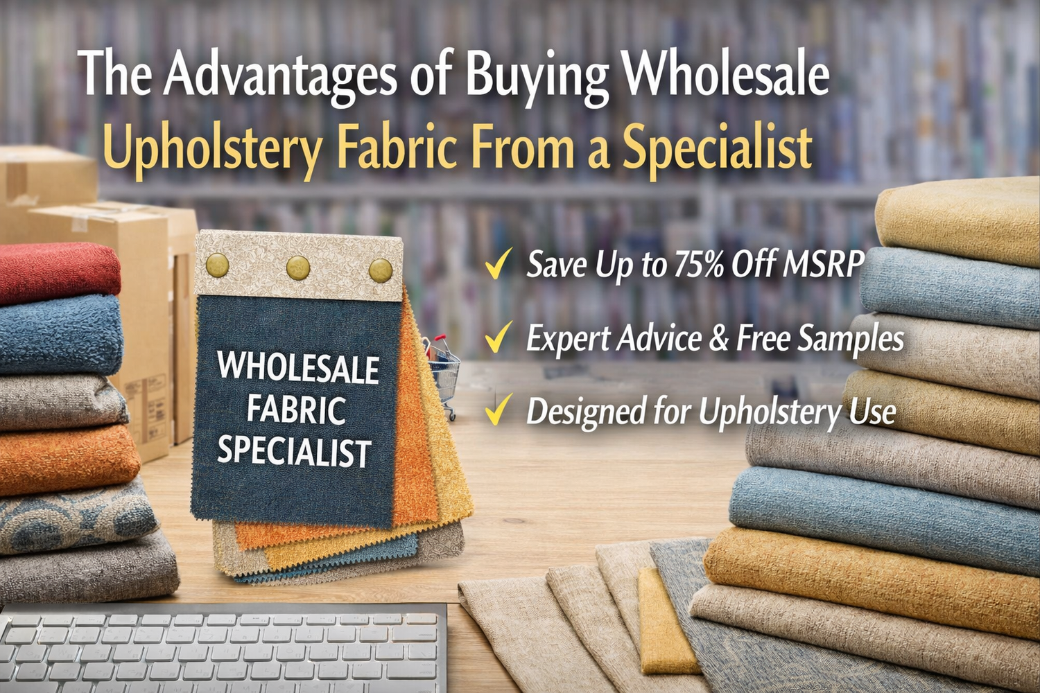 The Advantages Of Buying Wholesale Upholstery Fabric From A Specialist
