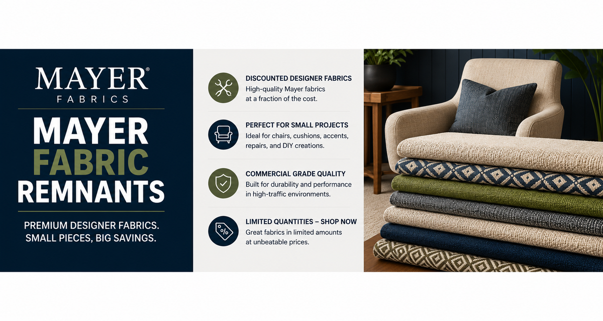 Mayer Fabric Remnants | Discount Commercial Upholstery Fabric