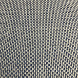 HBF Double Stitch Bleu Marine Wool Upholstery Fabric