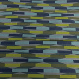 Momentum Level Bayou Irregular Stripe Crypton Blue Upholstery Fabric
