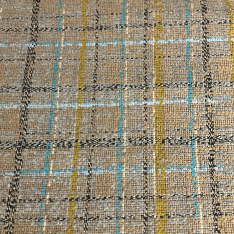 HBF Woven Memory Turmeric Wool Upholstery Fabric