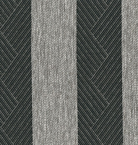 Brentano Yotta Obsidian Black Outdoor Upholstery Fabric
