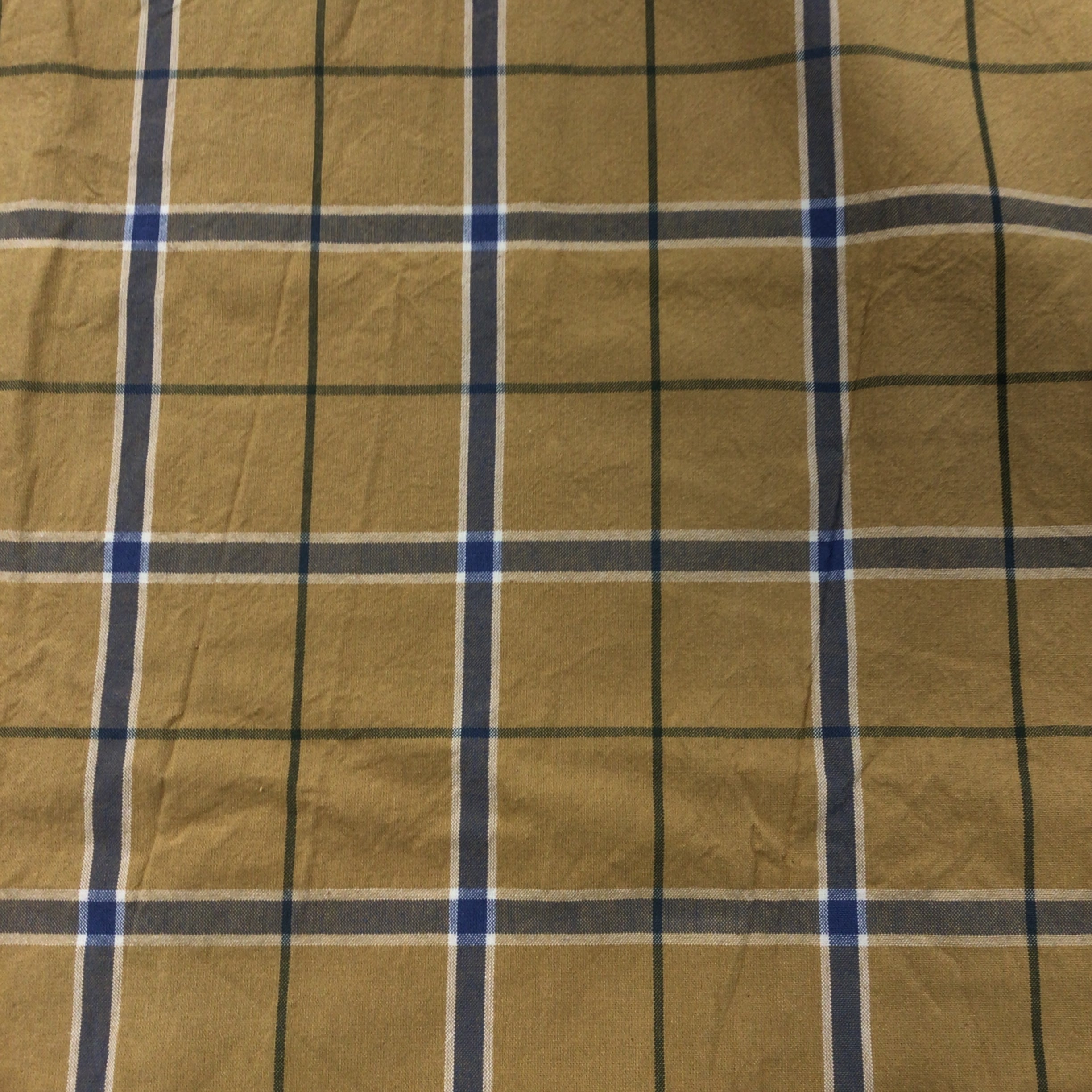 McLennan Lemon Plaid  Cotton Print Fabric