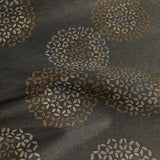 Arc-Com Brayer Flower Smoke Gray Upholstery Fabric