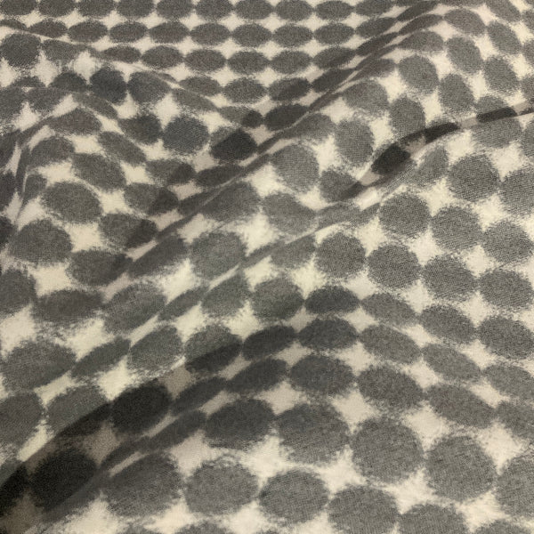 Momentum Felted Circles Zinc Gray Upholstery Fabric